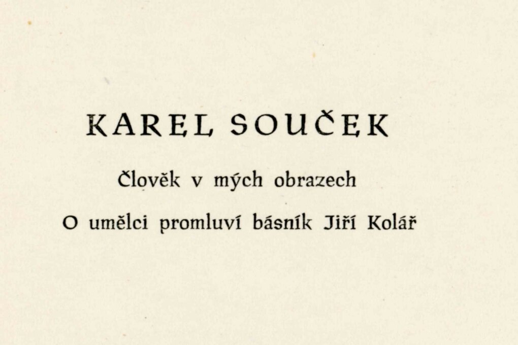 Karel Souček. Člověk v mých obrazech